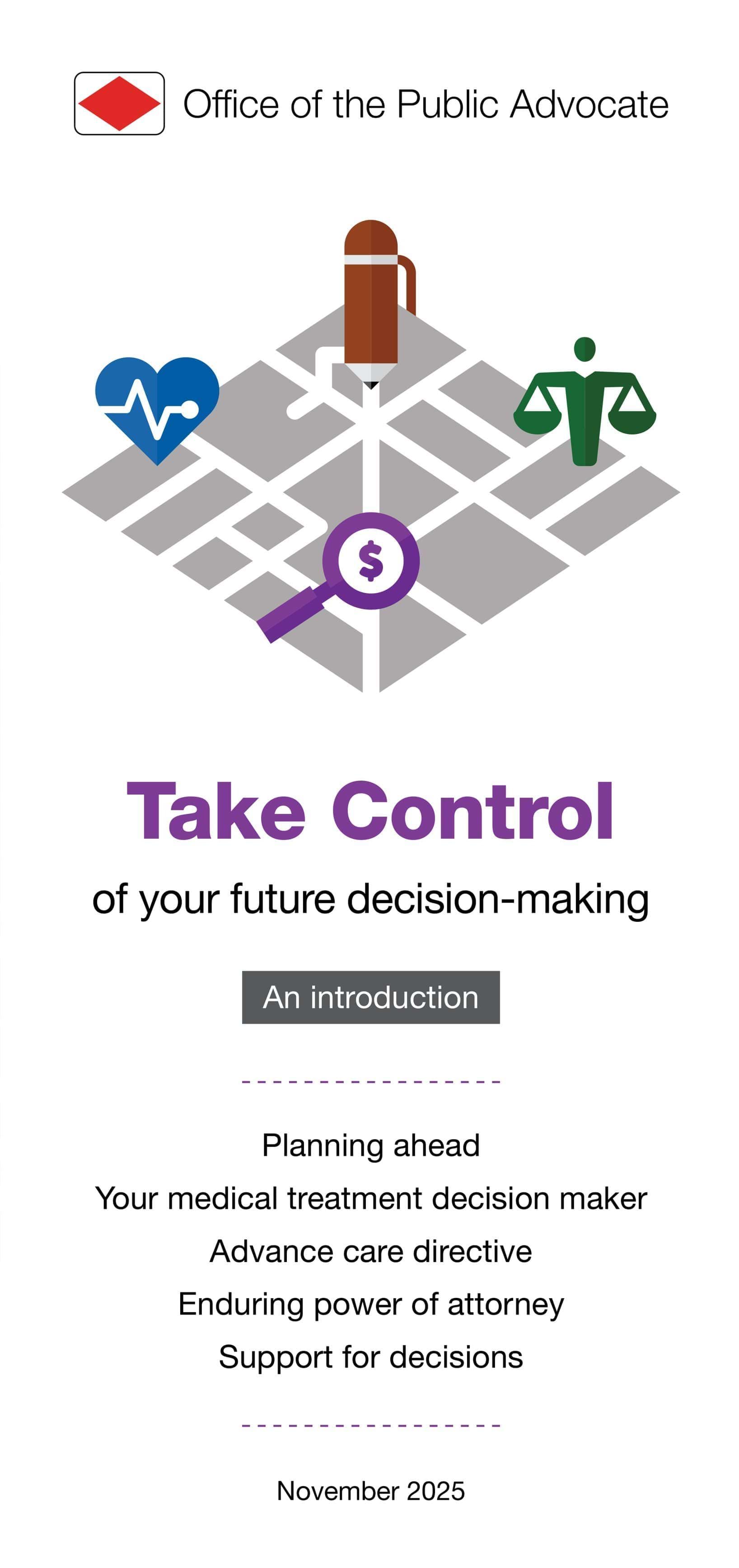 Take control of your future decision-making: An introduction ""